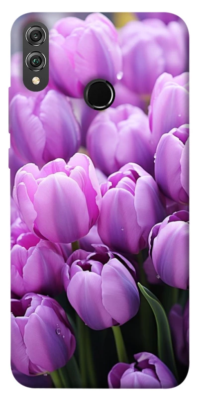 Чехол на Huawei Honor 8X Фиолетовые тюльпаны фото 1 из 1