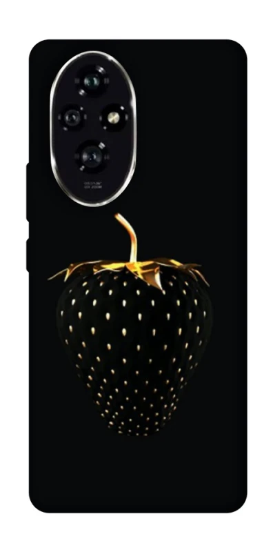 Чохол на Honor 200 Чорна полуниця фото 1 з 1