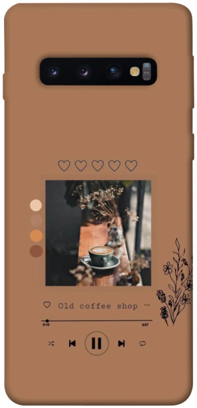 Чохол на Samsung Galaxy S10 Coffee player фото 1 з 1