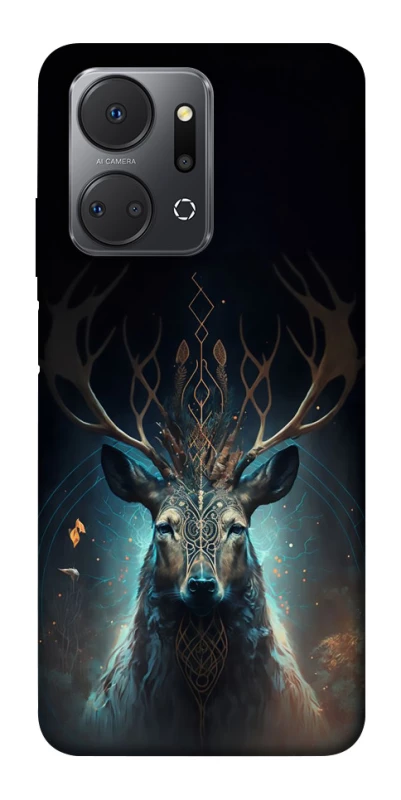 Чехол на Huawei Honor X7a Скандинавский олень v2 фото 1 из 1