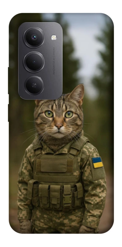 Чохол на Xiaomi Redmi 15 (EU) Кіт захисник фото 1 з 1