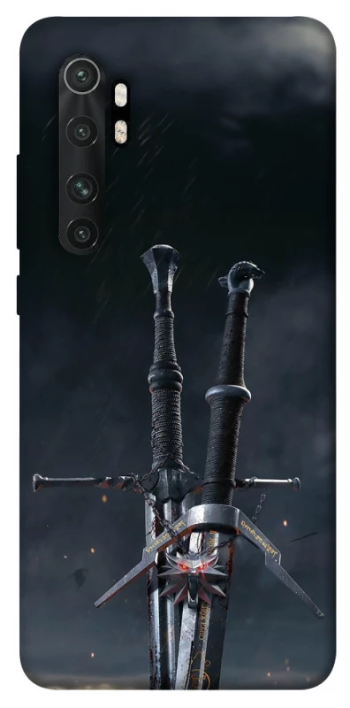 Чохол на Xiaomi Mi Note 10 Lite Мечі Ведьмака фото 1 з 1