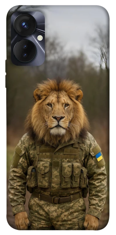 Чохол на TECNO Spark 9 Pro (KH7n) Лев захисник фото 1 з 1