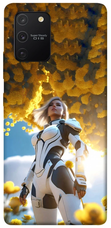 Чохол на Samsung Galaxy S10 Lite Cyber space girl ver.3 фото 1 з 1