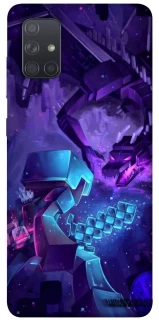 Чехол на Samsung Galaxy A71 Minecraft dragon фото 1 из 1