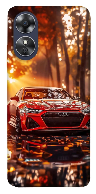 Чехол на Oppo A17 Audi at sunset фото 1 из 1