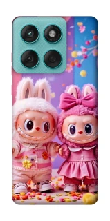Чехол на Motorola Edge 60 Fusion Labubu twins ver.2 фото 1 из 1