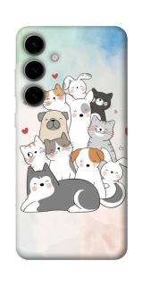 Чохол на Samsung Galaxy S25 FE Funny Pets ver.2 фото 1 з 1