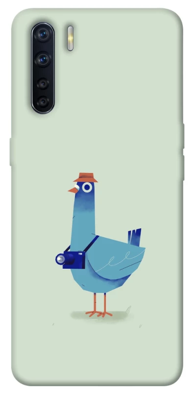 Чохол на Oppo A91 Голуб-детектив фото 1 з 1