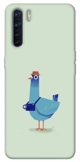 Чохол на Oppo A91 Голуб-детектив фото 1 з 1