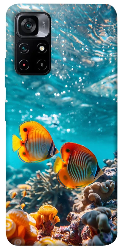 Чохол на Xiaomi Poco M4 Pro 5G Coral fish фото 1 з 1