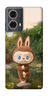 Чохол на Motorola Moto G85 Labubu Yoga фото 1 з 1