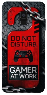 Чехол на Samsung A530 Galaxy A8 (2018) Do Not Disturb фото 1 из 1