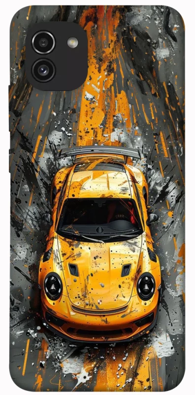 Чехол на Samsung Galaxy A03 Drawn Porsche фото 1 из 1