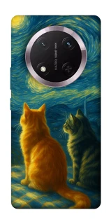 Чохол на Honor X9c Cats under the stars фото 1 з 1