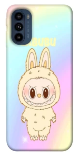 Чехол на Motorola Moto G41 Fluffy Rainbow Labubu фото 1 из 1