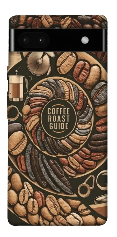 Чехол на Google Pixel 6a Coffee roast guide фото 1 из 1
