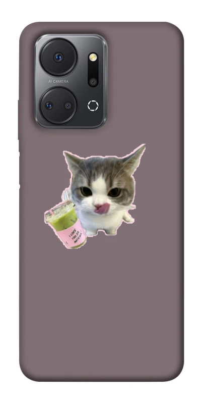 Чохол на Huawei Honor X7a cat matcha фото 1 з 1