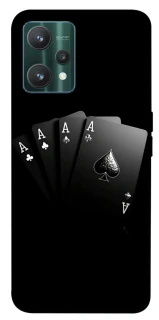 Чехол на Realme 9 Pro Black Cards фото 1 из 1