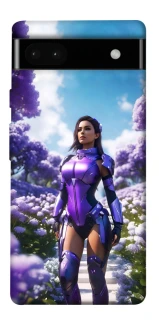 Чохол на Google Pixel 6a Cyber space girl ver.4 фото 1 з 1