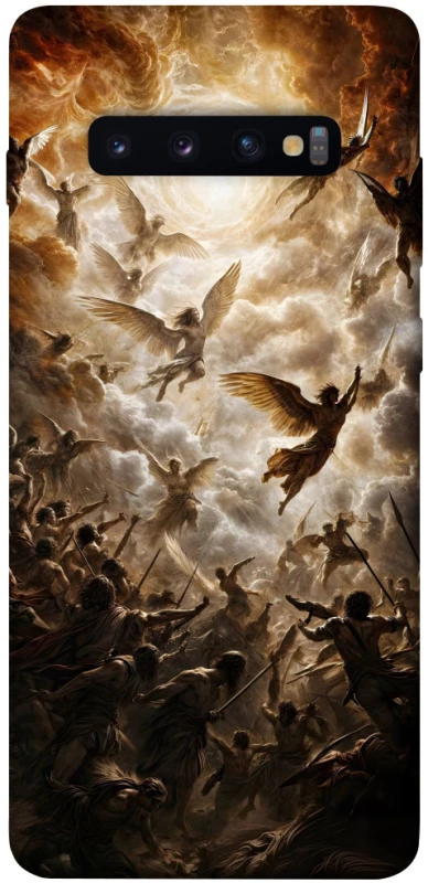Чехол на Samsung Galaxy S10+ angels фото 1 из 1