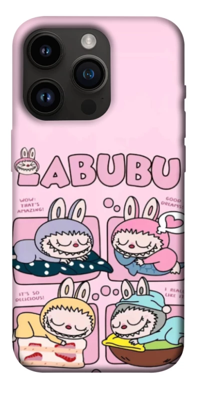 Чохол на Apple iPhone 14 Pro (6.1") Labubu Dreams Collage фото 1 з 1