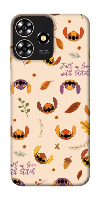 Чохол на ZTE Blade A73 4G Fall in love with Stitch фото 1 з 1