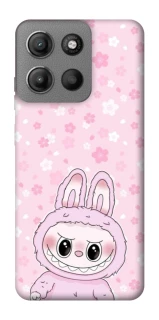 Чохол на Motorola Moto G15 Power Pink Labubu фото 1 з 1