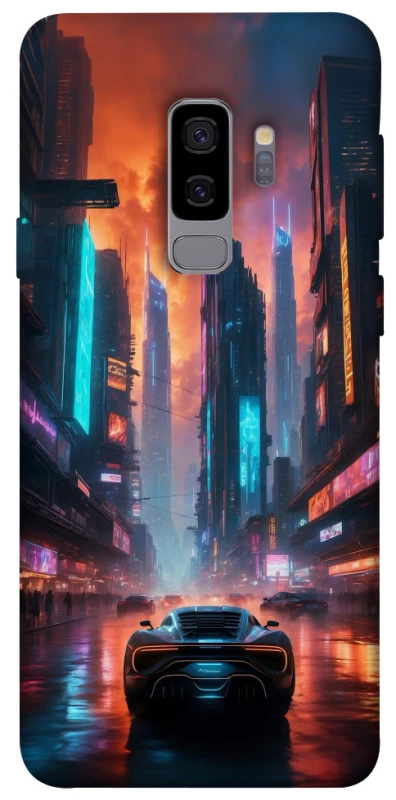 Чехол на Samsung Galaxy S9+ Cyber city фото 1 из 1