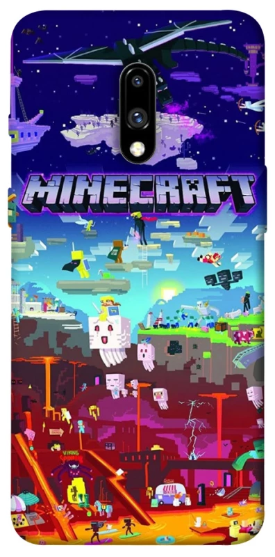 Чохол на OnePlus 7 Minecraft world фото 1 з 1