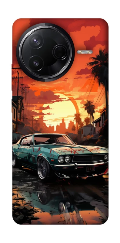 Чохол на Infinix Note 50 Pro Car at sunset фото 1 з 1