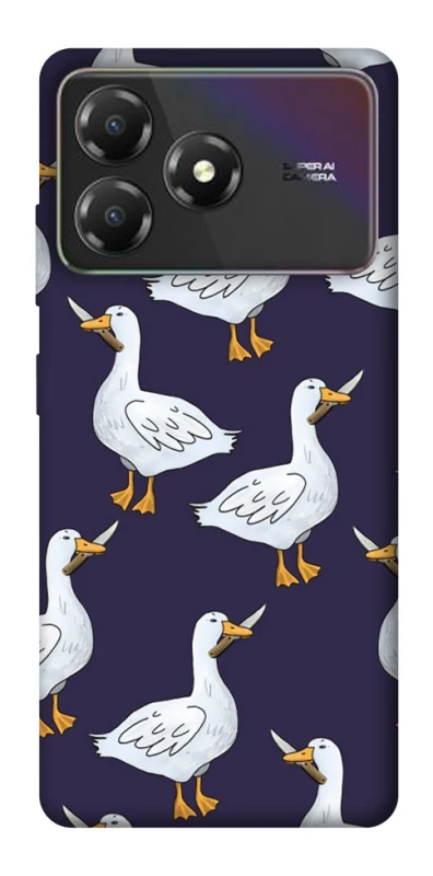 Чехол на ZTE Blade A36 Гуси с претензией фото 1 из 1