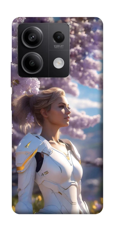 Чехол на Xiaomi Redmi Note 13 5G Cyber space girl ver.1 фото 1 из 1