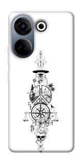 Чехол на TECNO Camon 20 Pro (CK7n) Tattoo ver.7 фото 1 из 1