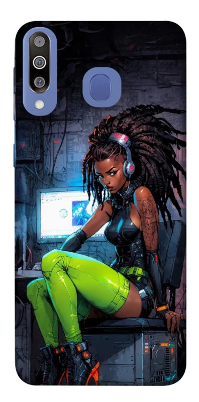 Чехол на Samsung Galaxy M30 Cyber girl фото 1 из 1