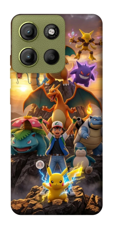 Чохол на Motorola Moto G15 4G Pokemon фото 1 з 1