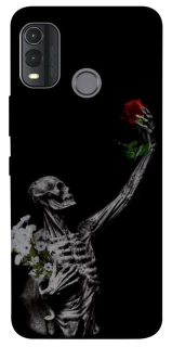 Чохол на Nokia G11 Plus Skeleton vs Rose фото 1 з 1
