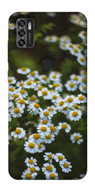 Чехол на ZTE Blade A7s (2020) Ромашки v13 фото 1 из 1