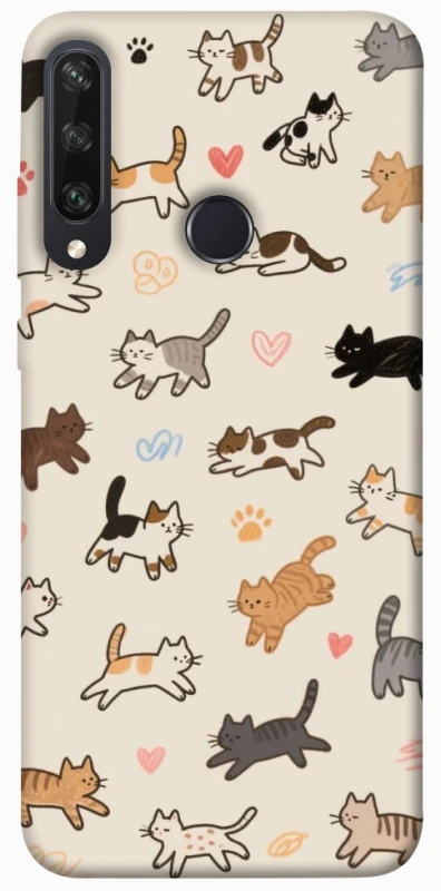 Чохол на Huawei Y6p Cat style ver.2 фото 1 з 1