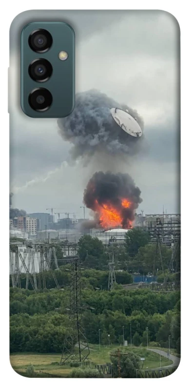 Чохол на Samsung Galaxy M13 4G Moscow never sleeps ver.4 фото 1 з 1