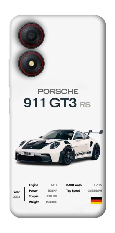 Чехол на ZTE Blade A34 4G Porsche 911 GT3 фото 1 из 1