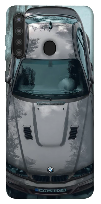 Чехол на Samsung Galaxy A21 BMW grey фото 1 из 1