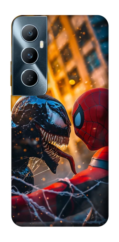 Чохол на Realme C65 4G Venom vs Spiderman фото 1 з 1