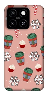 Чехол на ZTE Blade A55 4G Новогодний v38 фото 1 из 1