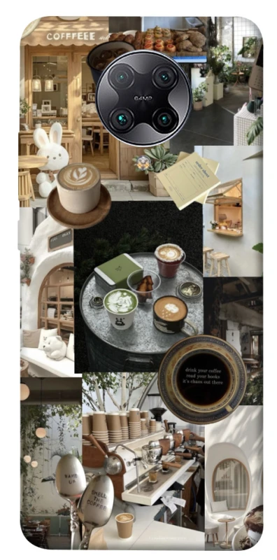 Чохол на Xiaomi Redmi K30 Pro / Poco F2 Pro Coffee collage ver.4 фото 1 з 1
