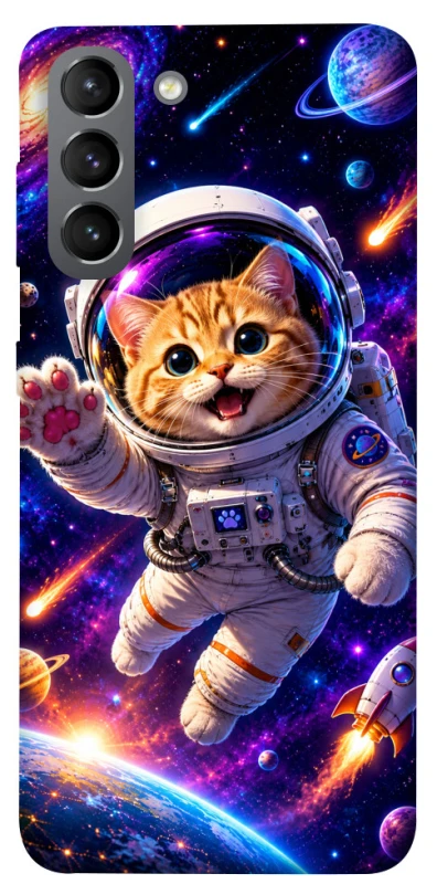 Чехол на Samsung Galaxy S21 Space Cat фото 1 из 1