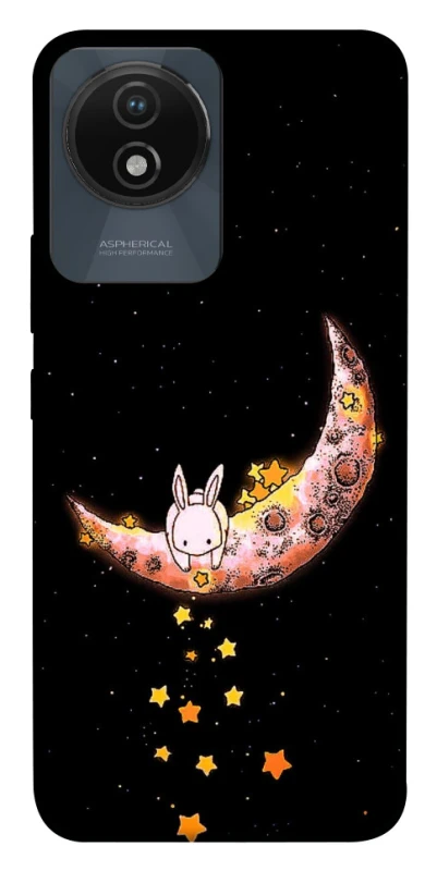 Чехол на Vivo Y02 Moon rabbit фото 1 из 1