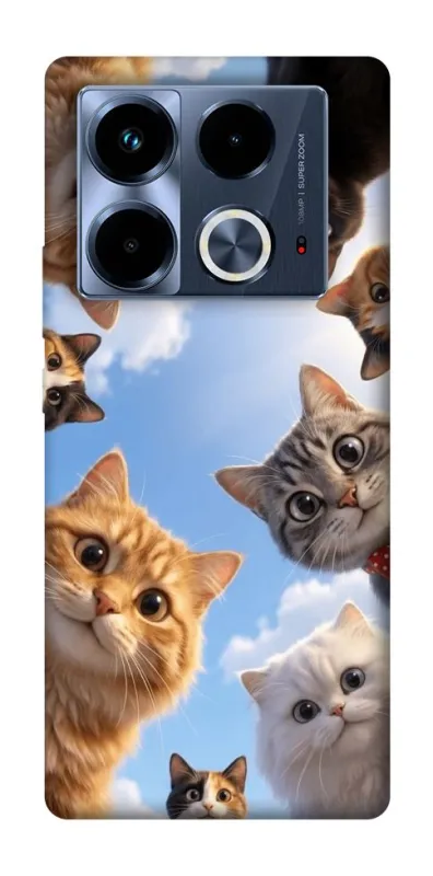 Чехол на Infinix Note 40 4G Cats фото 1 из 1