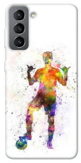 Чохол на Samsung Galaxy S21 FE Football Player v3 фото 1 з 1