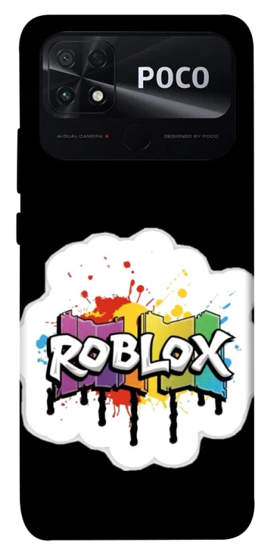 Чохол на Xiaomi Poco C40 Roblox logo ver.2 фото 1 з 1
